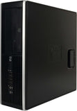 HP Compaq 6200 Pro Small Form Factor Desktop: Intel i5-2400 3.1GHz, 8GB DDR3, 128GB SSD, DVDRW, Windows 11 Pro, MS Office 2021 Professional Plus. Refurbished (Good). (SKU: HP-6200SFF)