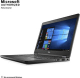Dell Latitude 5480 14” Business Laptop: i5-6300u 2.4GHz, 8GB DDR4, 256GB M.2 SSD, 14” FHD Display, Webcam, HDMI, Windows 11 Pro, MS Office - Refurbished (Good). (SKU: Dell-5480-2)