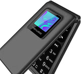 Maxwest Neo Flip Phone 4G LTE Volte 4G Dual Nano Sim GSM Unlocked Black/White. Brand New (SKU: Mob-unoflip)