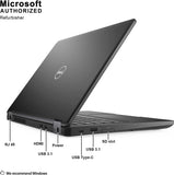 Dell Latitude 5480 14” Business Laptop: i5-6300u 2.4GHz, 8GB DDR4, 256GB M.2 SSD, 14” FHD Display, Webcam, HDMI, FRENCH KEYBOARD, Windows 11 Pro. MS Office - Refurbished (Good). (SKU: Dell-5480-4)