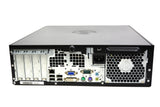 HP Compaq 4000 Pro Small Form Factor Desktop: Intel Core 2 Duo E7500 2.9GHz, 4G DDR3, 128GB SSD, Windows 11 Pro, MS Office 2021 Professional Plus. Refurbished (Good). (SKU: HP-4000SFF)