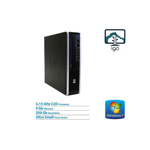 HP Compaq Elite 8000 Ultra Slim(Core2Duo 3.0G /4G DDR3 RAM/160G /Win 10 Home)