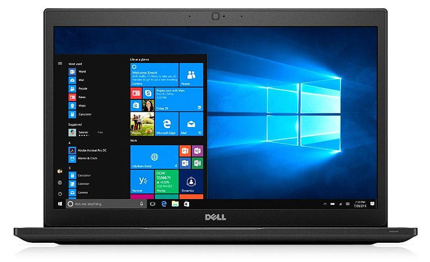 Dell Latitude 7480 14” Business Laptop – i5-7300U 2.60GHz, 8GB DDR4, 512GB  SSD, 14” FHD Display (1920x1080), Webcam, HDMI, Windows 10 Pro 64