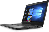 Dell Latitude 7280 12.5" Business Ultrabook: Intel i5-7300U 2.6GHz, 8GB, 128GB SSD, Webcam, HDMI, Win 11 Pro, MS Office - Refurbished (Good). (SKU: Dell-7280-10)