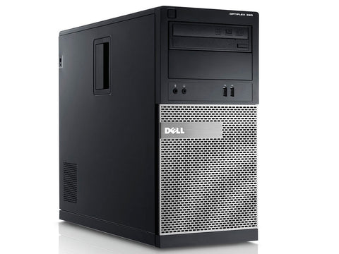 Dell Optiplex 390 MT: Intel i3-2120 3.3Ghz, 8G DDR3, 250GB HDD, DVDRW, Win 11 Pro, MS Office - Refurbished (Good). (Webcode: DE-OPT390-2)