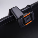 Generic Webcam: HD Camera (720P), Suitable for Desktop and Notebook, Built-in microphone, USB plug and play, Support Windows 7, 8, 10.