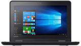Lenovo Thinkpad 11e laptop: Intel core M-5Y10c 0.8GHz, 4GB, 320GB HDD, 11.6”, Webcam, HDMI, Win 10 Pro - Refurbished
