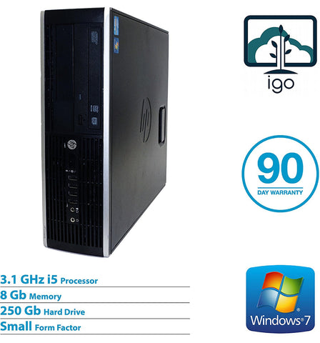 HP Compaq 6200 Pro SFF(Intel Core i5 3.1G/8GDDR3 RAM/250G / Win7 Pro)