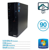 LENOVO ThinkCentre M90p(Intel Core i5 3.33G /4G DDR3 RAM /250G /Win 7 Pro)
