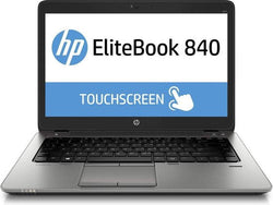 HP EliteBook 840G4 Business Laptop: 14" Touch Screen, Intel Core i5-7300U 2.6GHz, 8GB DDR4, 240GB SSD, Webcam, Backlit Keyboard, Windows 11 Pro - Refurbished (SKU: HP-840G4-2)