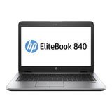 HP EliteBook 840 G3 Business Laptop: 14" Touch Screen, Intel Core i7-6500U 2.5GHz, 16GB DDR4, 512GB SSD, Webcam, Backlit Keyboard, Windows 11 Pro - Refurbished (SKU: HP-840G3-2)