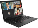 Lenovo Thinkpad T590: Intel i5-8350U Quad-Core 1.60 GHz, 16GB RAM, 256GB SSD, 15.6" Screen, Webcam, Windows 11 Pro, French Keyboard - Refurbished (Good) (SKU: LN-T590)