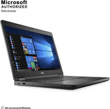 Dell Latitude 5480 14” Business Laptop: i5-6300u 2.4GHz, 8GB DDR4, 256GB M.2 SSD, 14” FHD Display, Webcam, HDMI, Windows 11 Pro - Refurbished (Fair). (SKU: Dell-5480-2B)