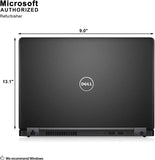 Dell Latitude 5480 14” Business Laptop: i7-6600u 2.6GHz, 8GB DDR4, 500GB HDD, 14” FHD Display, NO Webcam, HDMI, Windows 11 Pro - Refurbished. (SKU: Dell-5480-13)