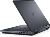 Dell Precision 7520 15.6" FHD Mobile Workstation- Intel i7- 6820HQ Quad Core 2.70 GHz, 16GB RAM, 1TB SSD, NVIDIA Quadro M1200 4 GB, Win 11 Pro, NO Webcam - Refurbished (Good) (SKU: Dell-P7520-10)