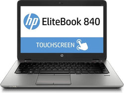 HP EliteBook 840 G3 Business Laptop: 14" Touch Screen, Intel Core i7-6500U 2.5GHz, 8GB DDR4, 256GB SSD, Webcam, Backlit Keyboard, Windows 11 Pro - Refurbished (SKU: HP-840G3-1)