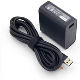 New Original AC Adapter Charger for Lenovo, 65W 20V 3.25A, USB-A Connector.