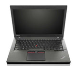 Lenovo ThinkPad T450 - Intel Core i5-5300U 2.30GHz, 8GB, 256GB SSD, 14” (1600x900), Webcam, Windows 10 Pro - Refurbished